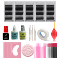 Auto-fan Çek Bırak Ipek Kirpik Seti Profesyonel